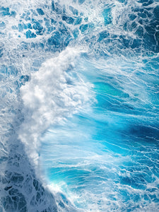 Drone Wave Photograph "Blue Crush"