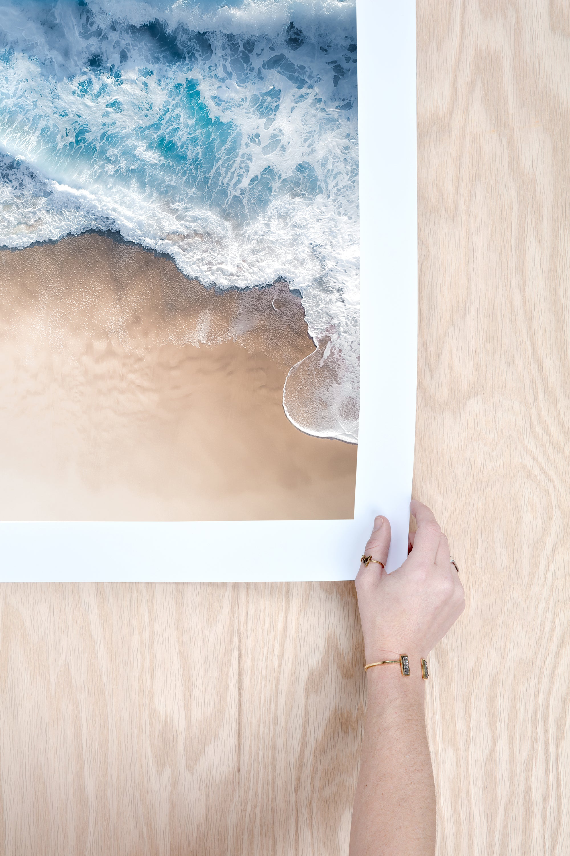 Drone Wave Photograph "Bronte Crash"