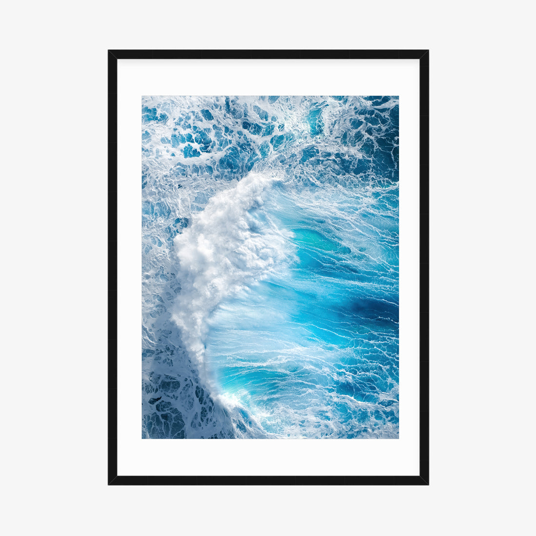 Drone Wave Photograph "Blue Crush"